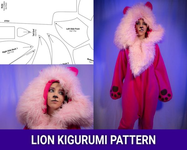 Steven Universe Lion Onsie/ Kigurumi Pattern