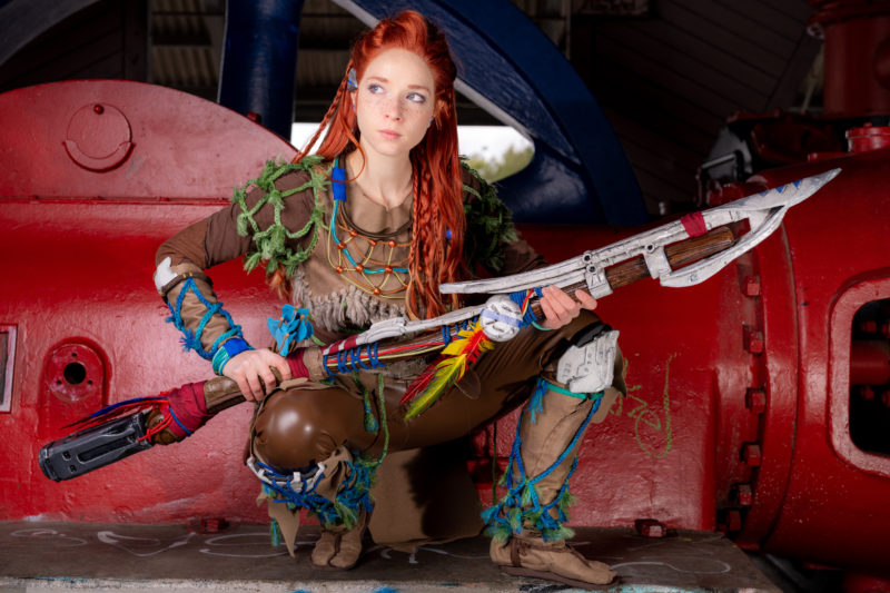 Aloy Silent Hunter Cosplay