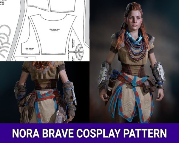 Aloy Nora Brave Cosplay Pattern | Horizon Zero Dawn