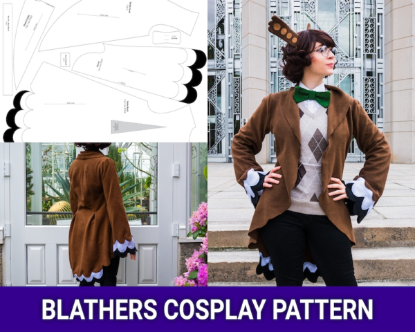 Blathers / Celeste/ Owl Jacket | Animal Crossing Cosplay Pattern