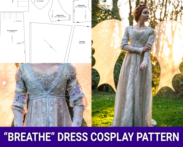 Ever After "Breathe" -  Renaissance Gown | Cosplay Sewing Pattern