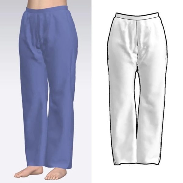 Pants Pattern Collection 2 | Culottes, Harem, Leggings, Palazzo, Pegged, Sweat Pants - Image 7